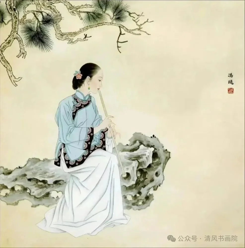 太美了!难得一见的古典美女形体图