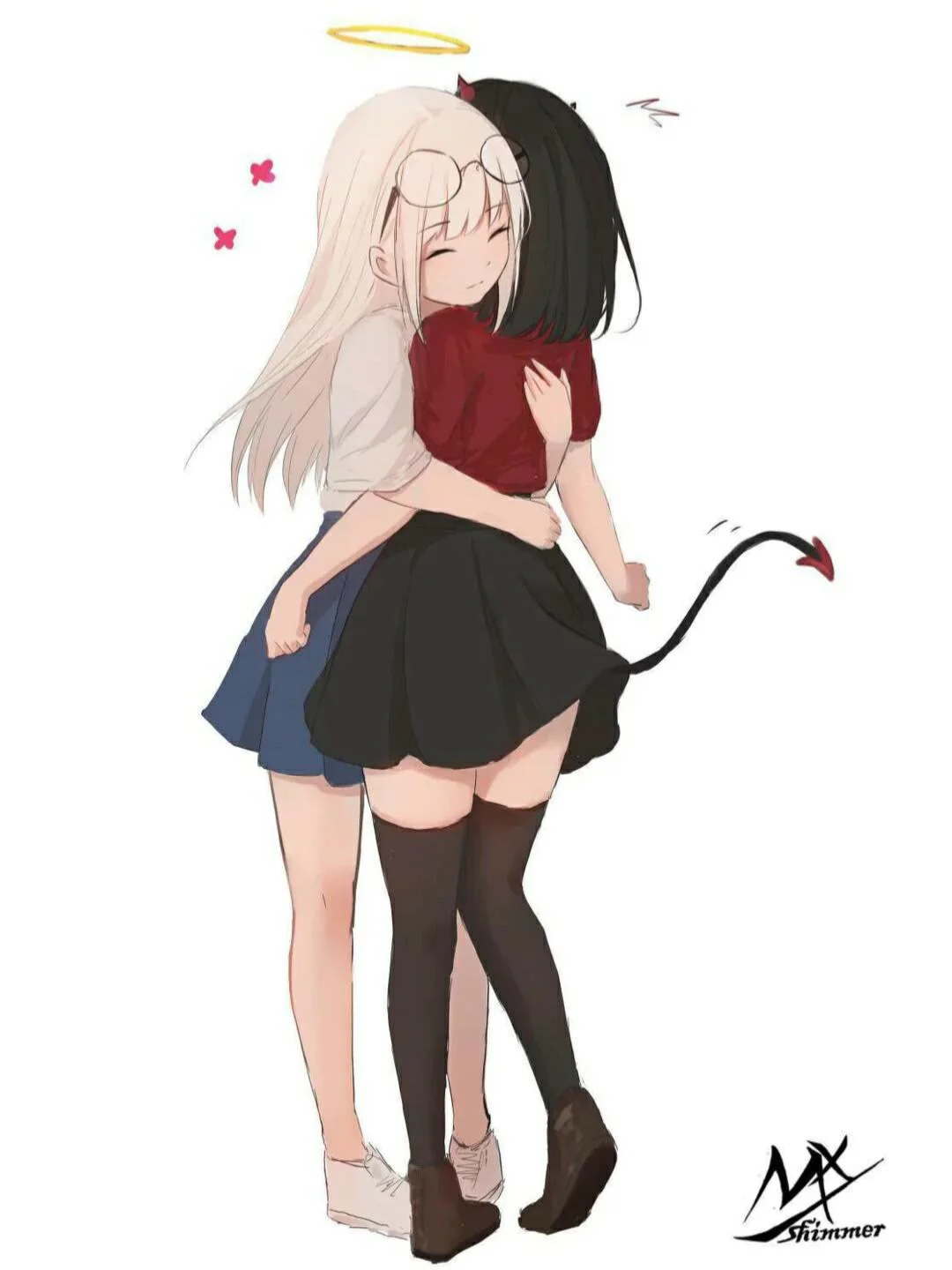 天使与恶魔的百合