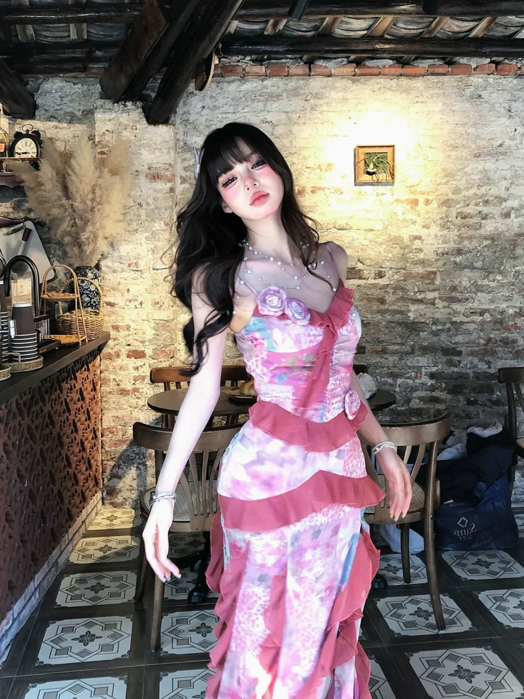 好美的裙裙、超美的森系写真、仙女请留影