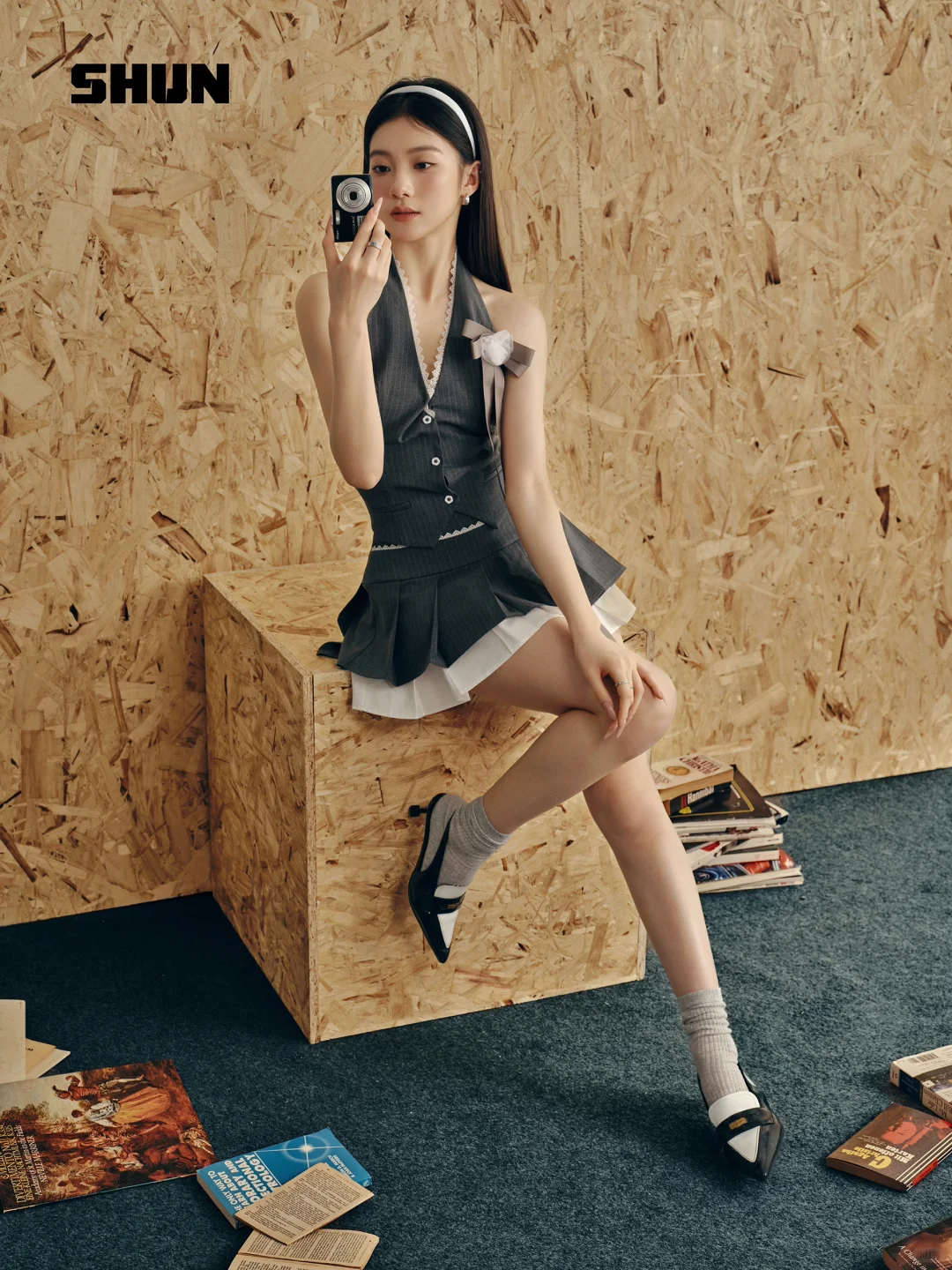 韩女氛围感封神️韩杂画报写真杀疯了