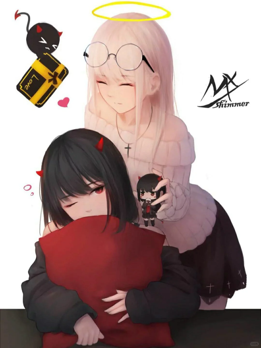 天使与恶魔的百合