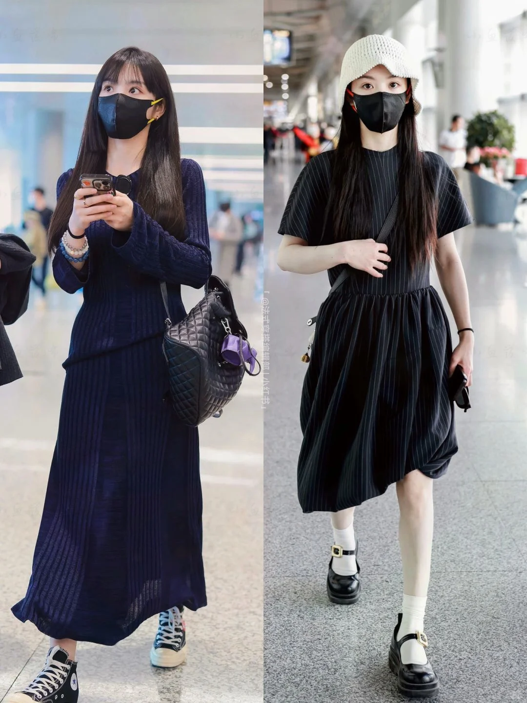 田曦薇私服街拍合集 没人能拒绝170甜妹！
