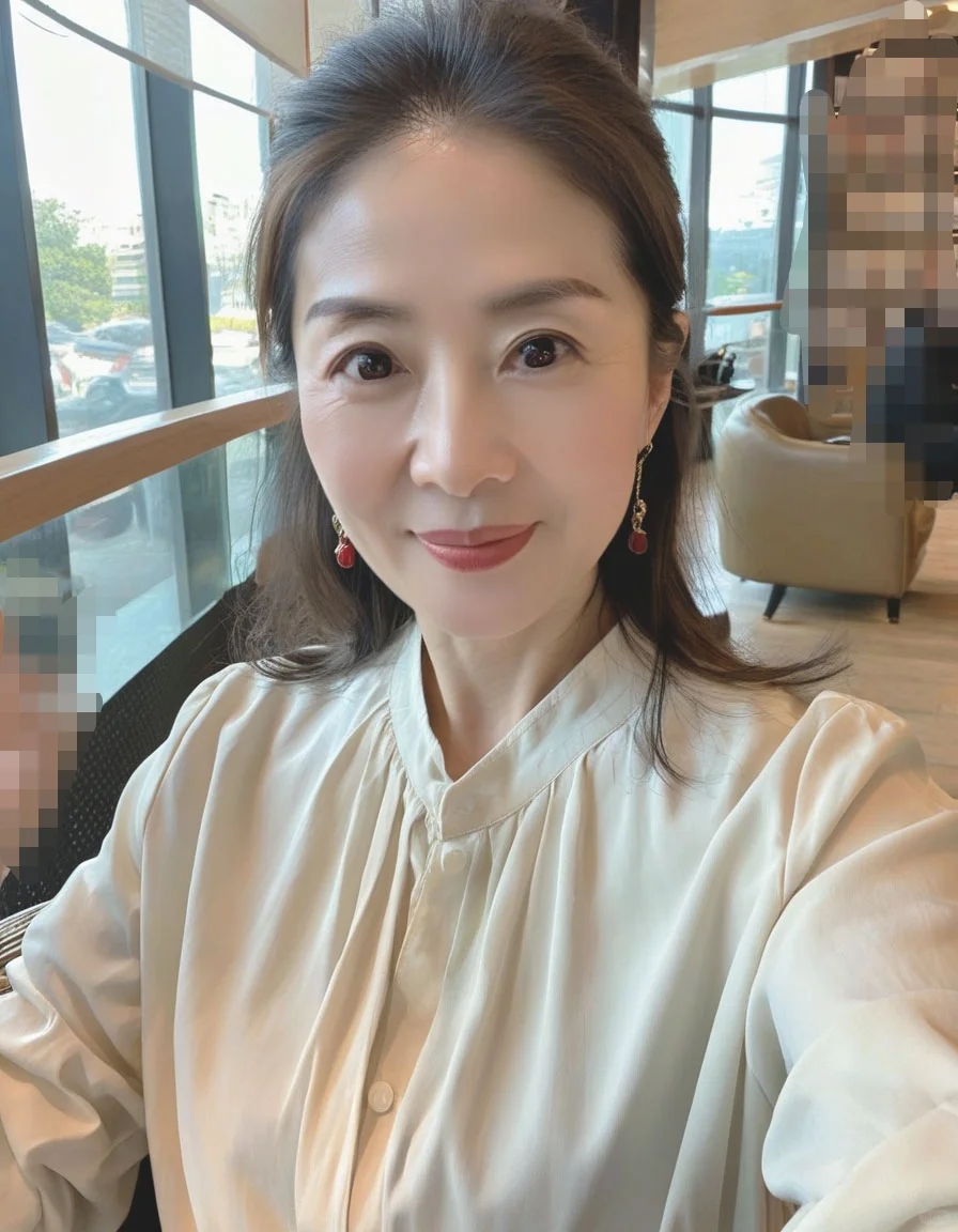 57+岁 我比花更鲜艳