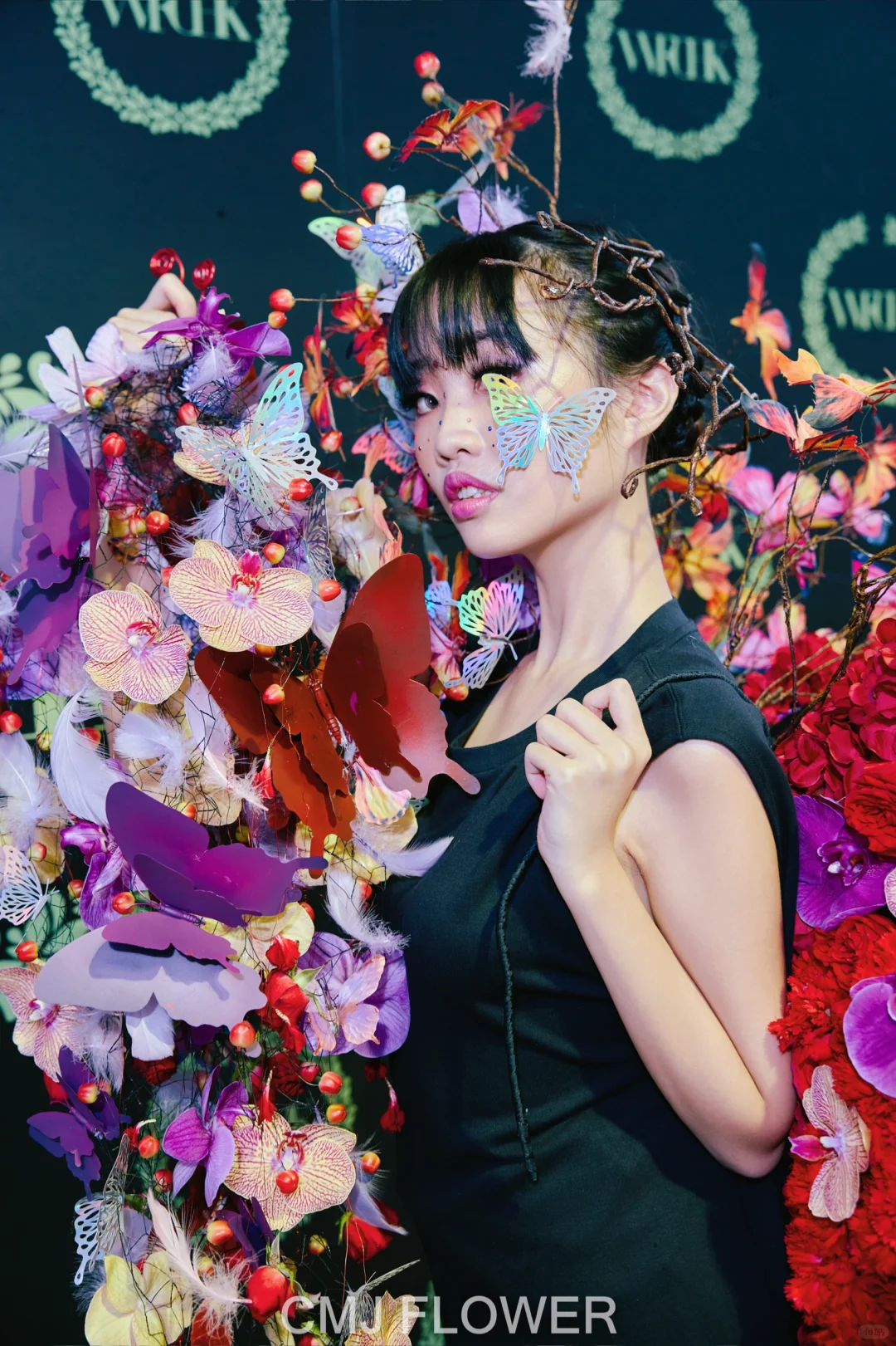 人体花艺秀—《破茧成蝶，绽放自我》