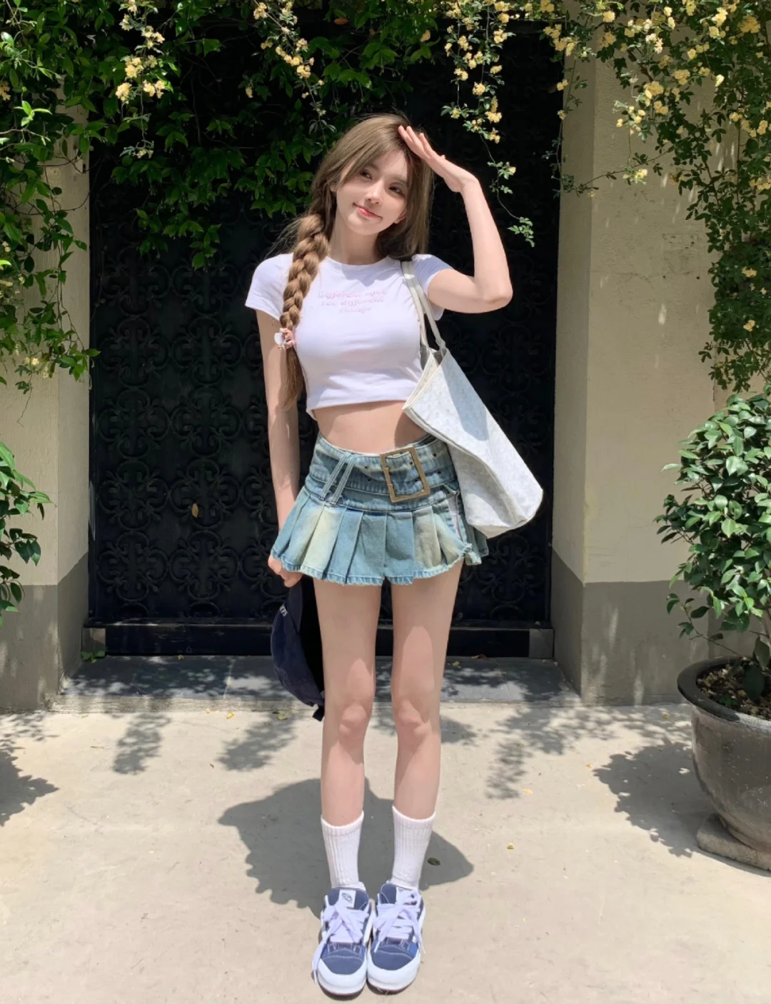 ｜清清爽爽的美高穿搭