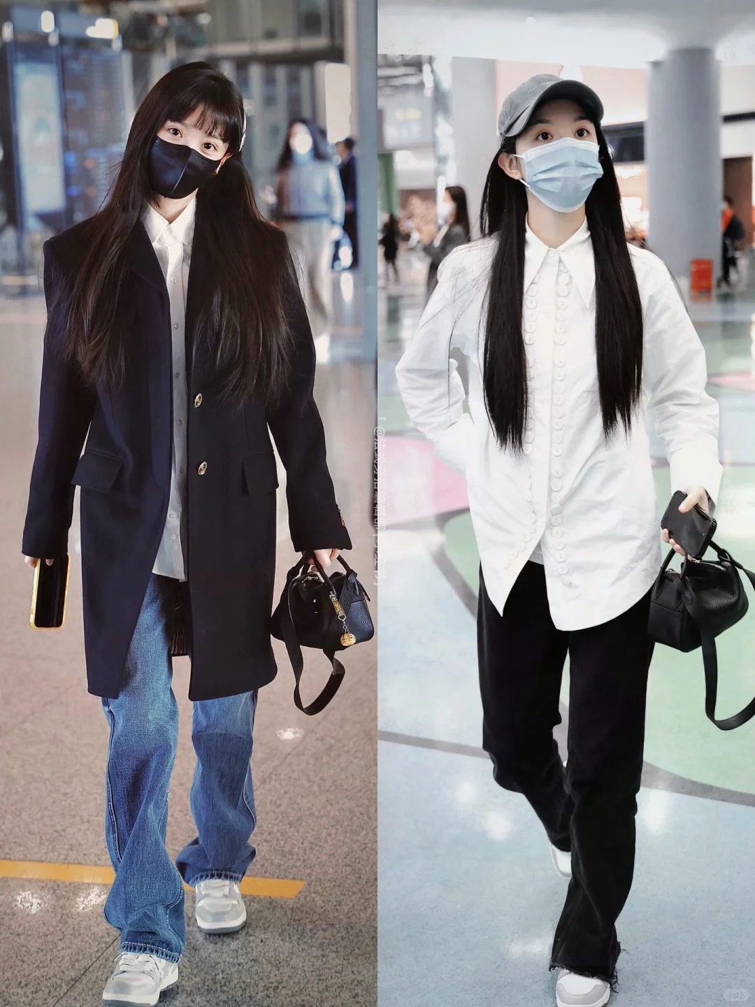 田曦薇私服街拍合集 没人能拒绝170甜妹！