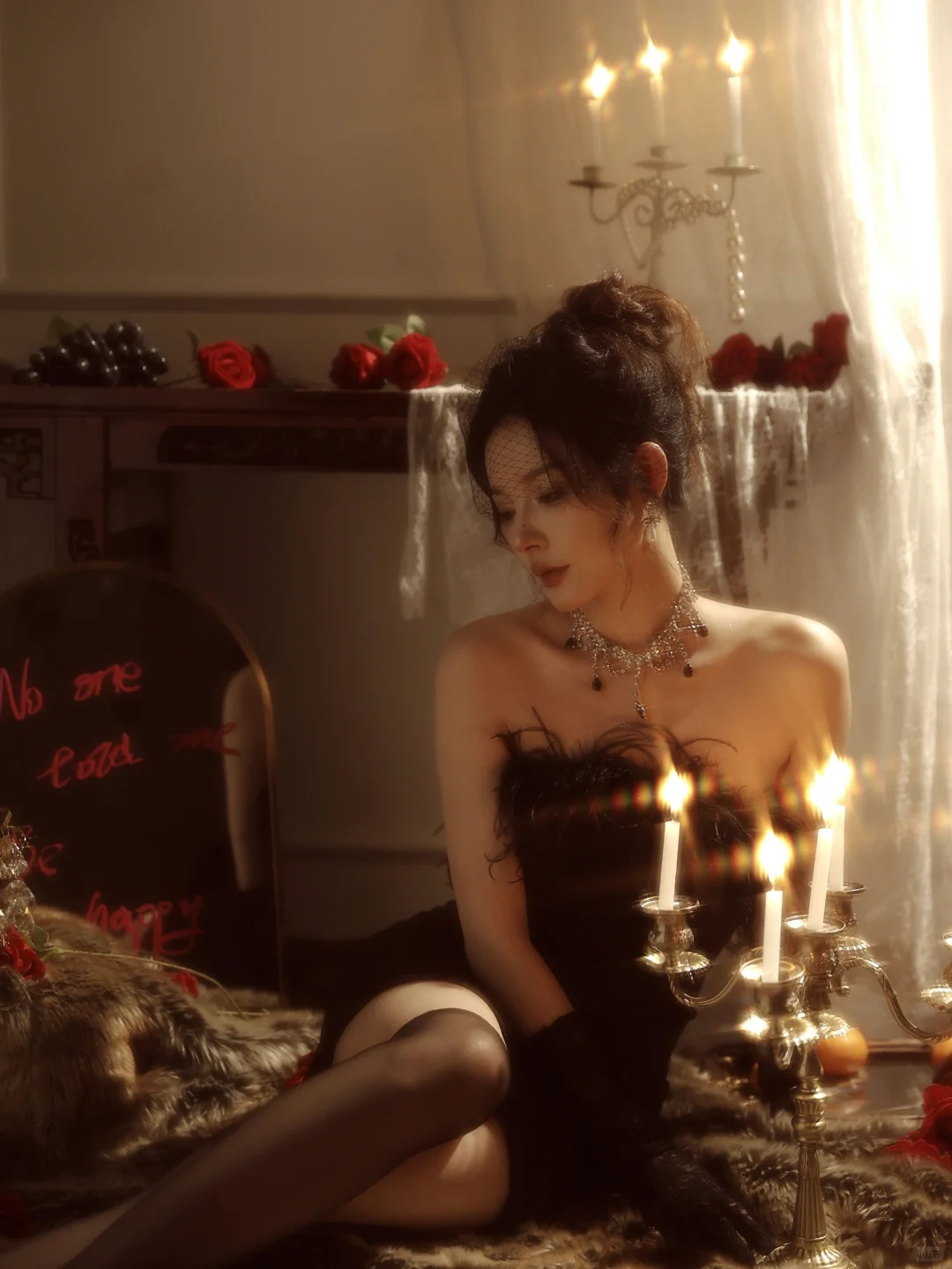 Black swan ｜钓系天鹅 黑暗系写真