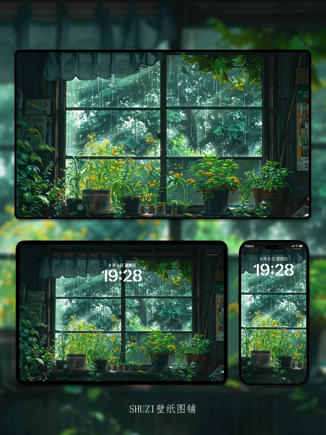 夏天的阴雨天｜高清壁纸