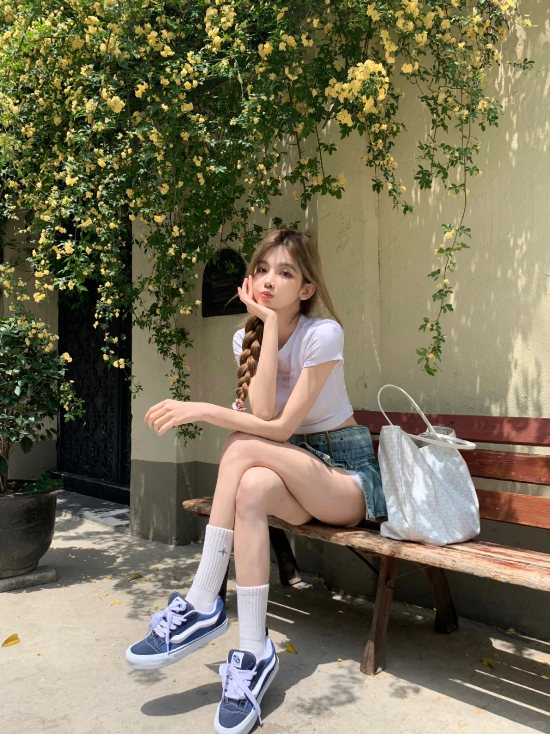 ｜清清爽爽的美高穿搭