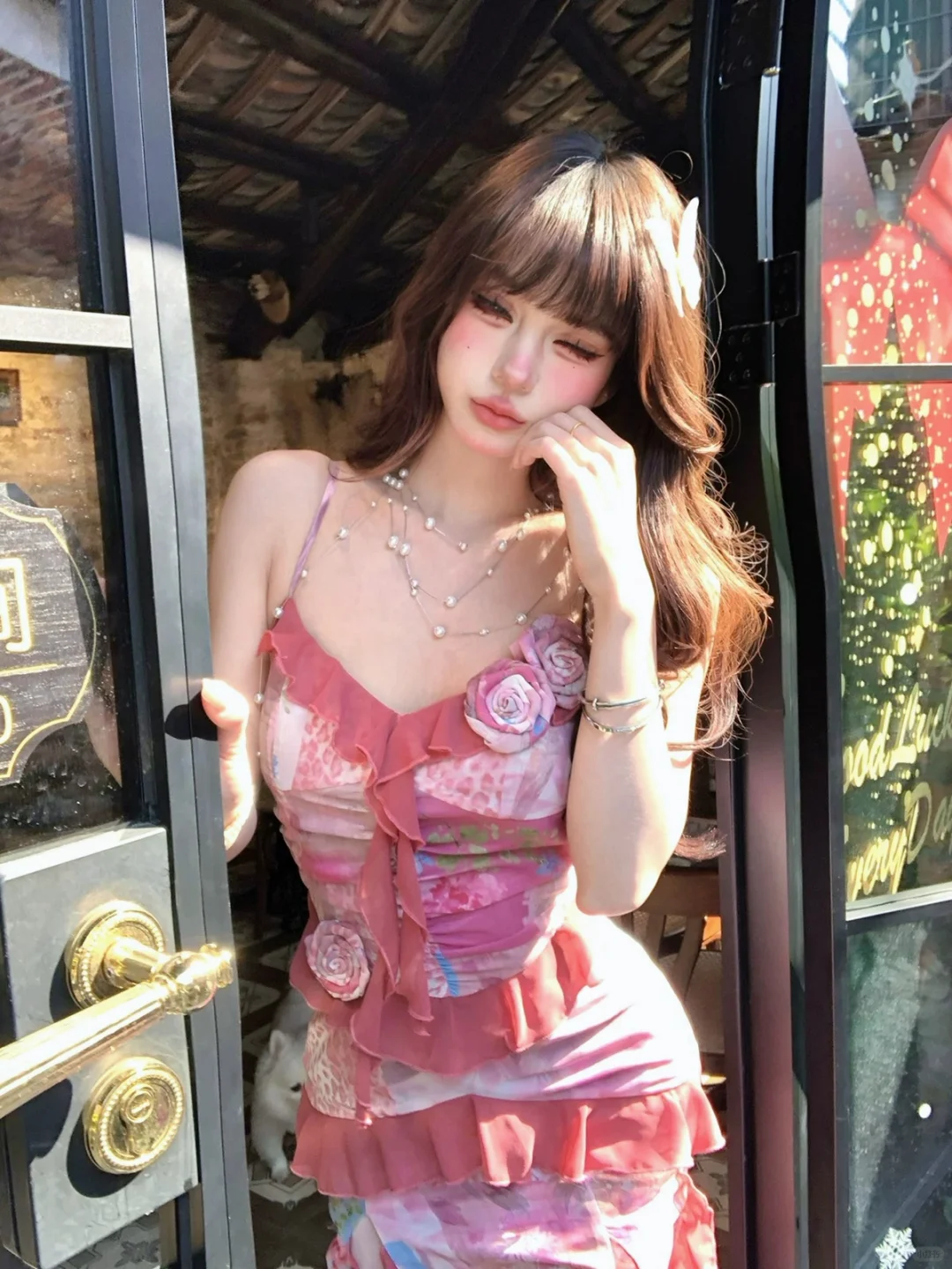 好美的裙裙、超美的森系写真、仙女请留影