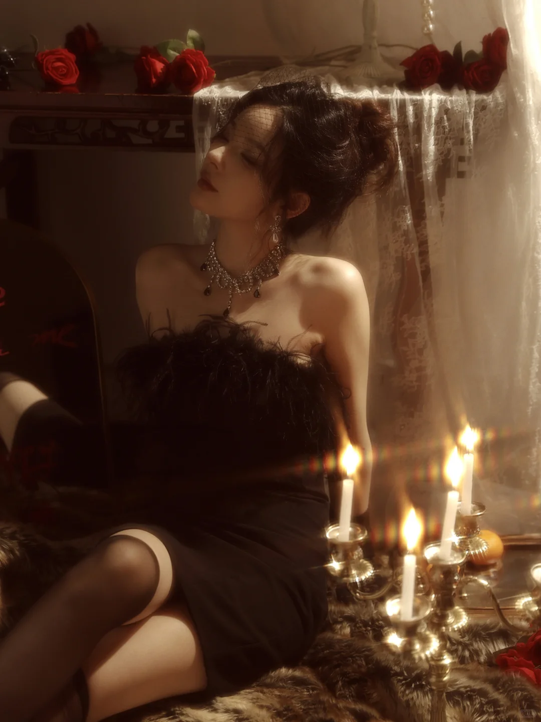 Black swan ｜钓系天鹅 黑暗系写真