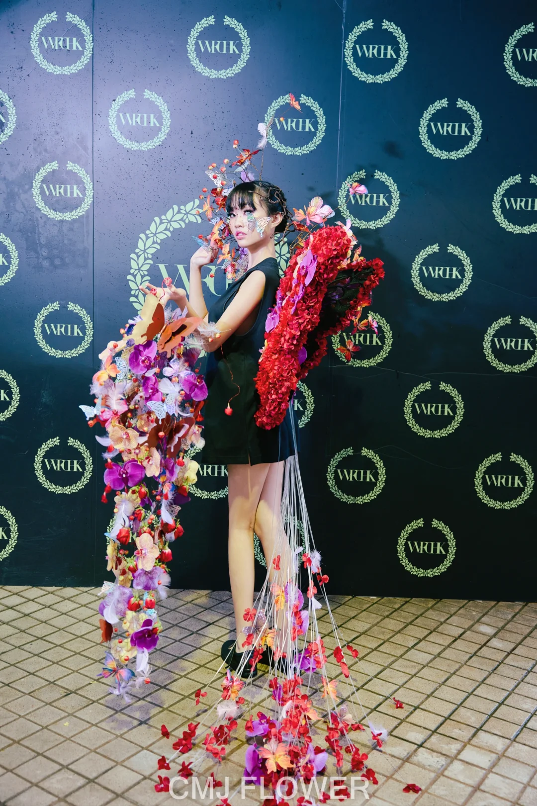 人体花艺秀—《破茧成蝶，绽放自我》