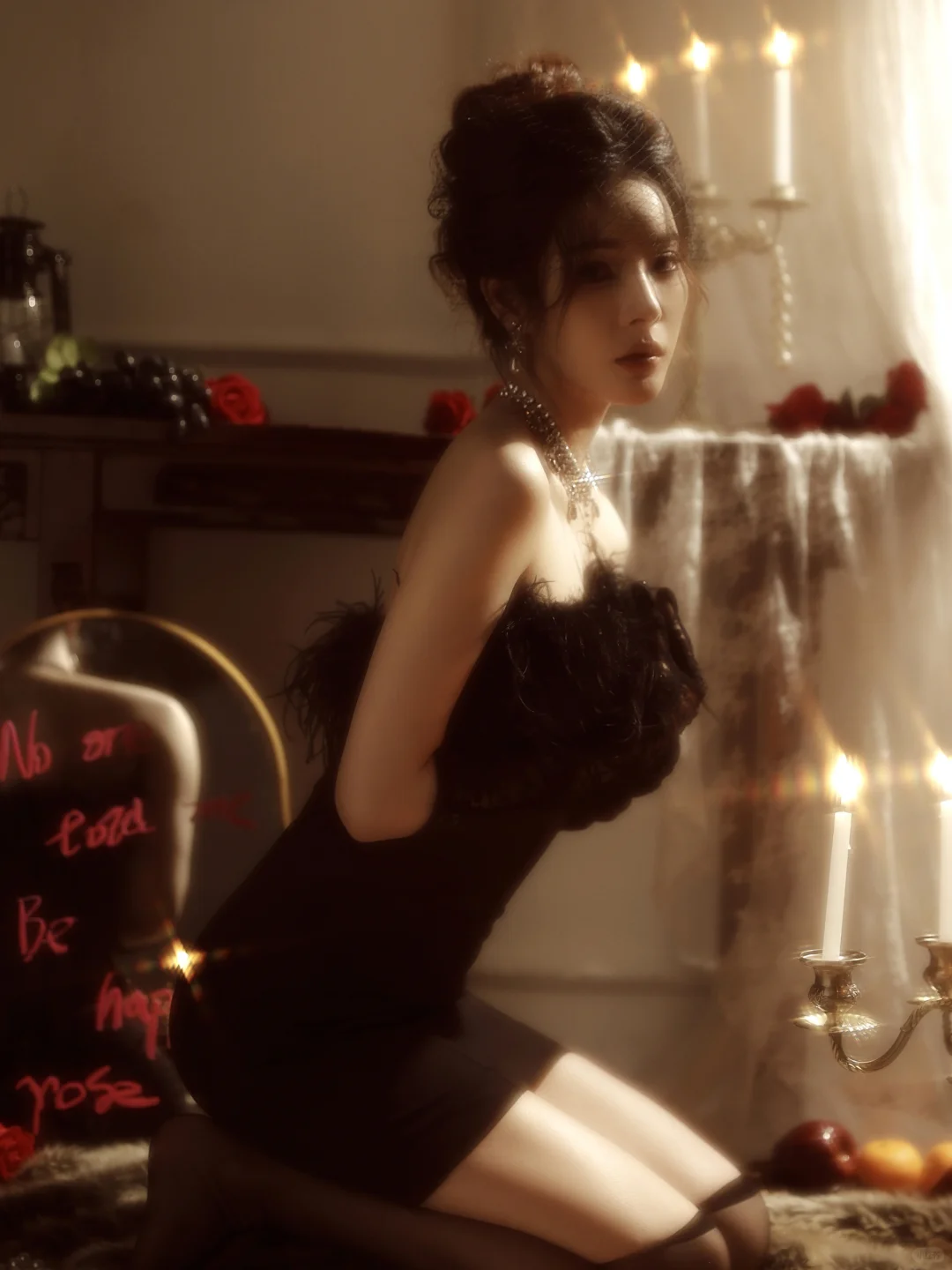 Black swan ｜钓系天鹅 黑暗系写真
