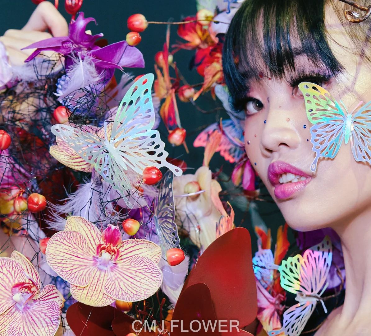 人体花艺秀—《破茧成蝶，绽放自我》