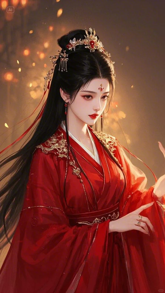 红衣美女，你心动了吗