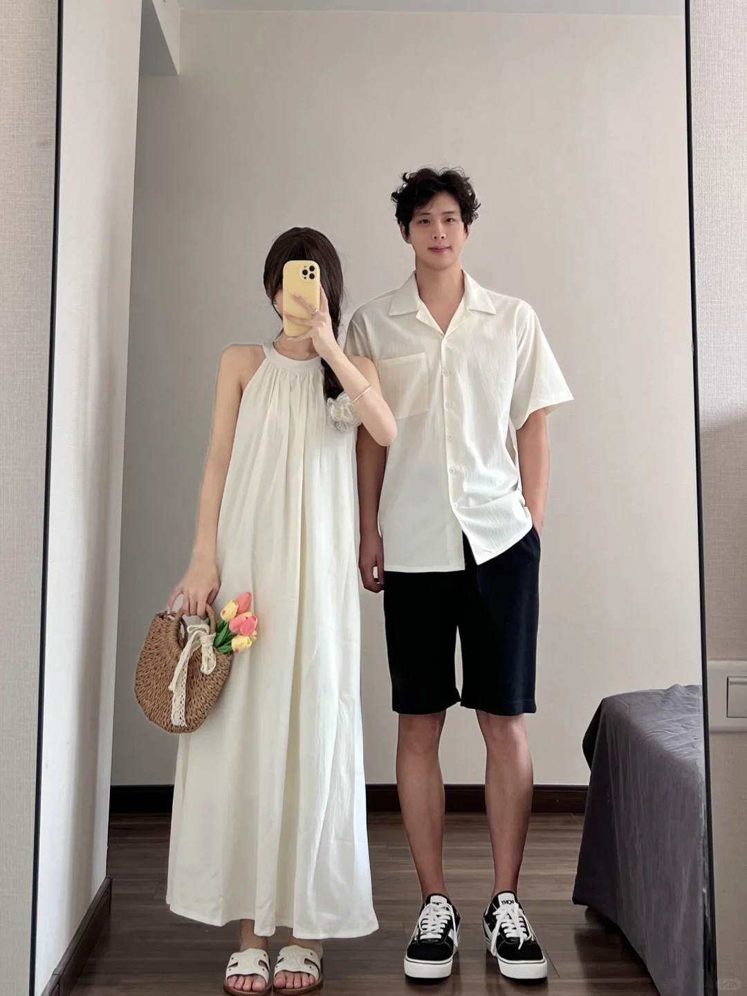 和对象去海边这么穿 好甜呀！