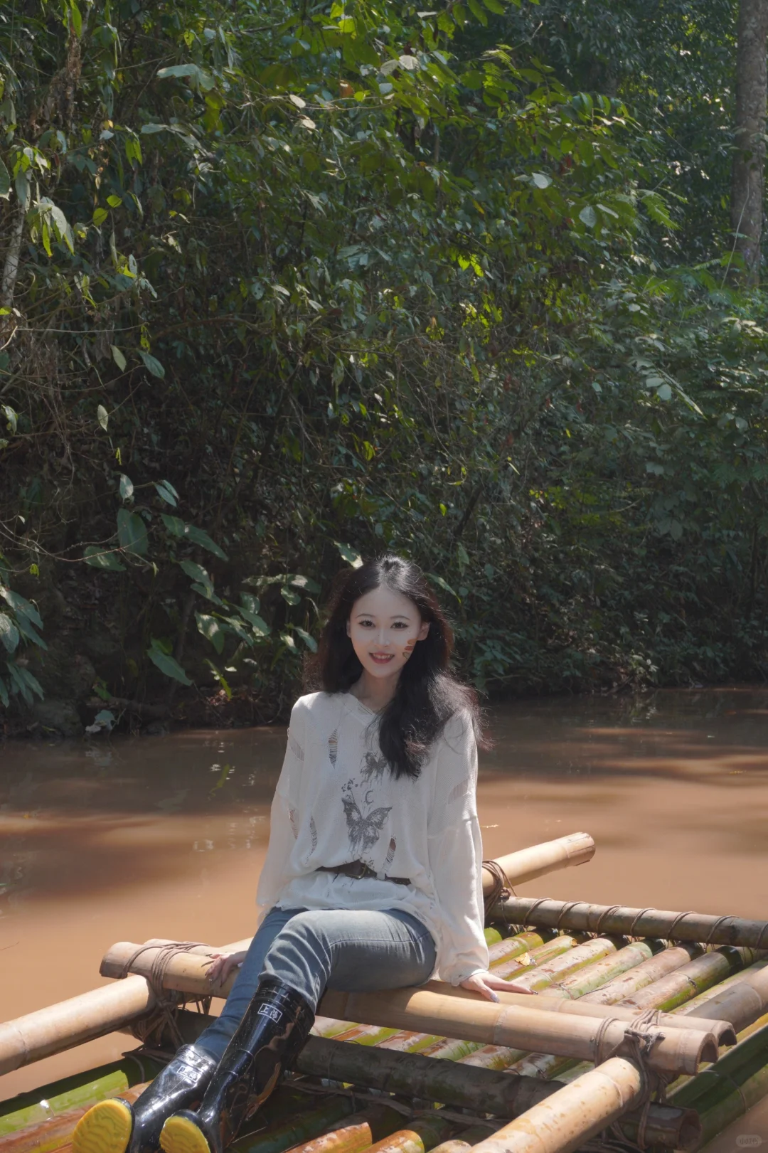 交换大家去基诺山徒步的美照