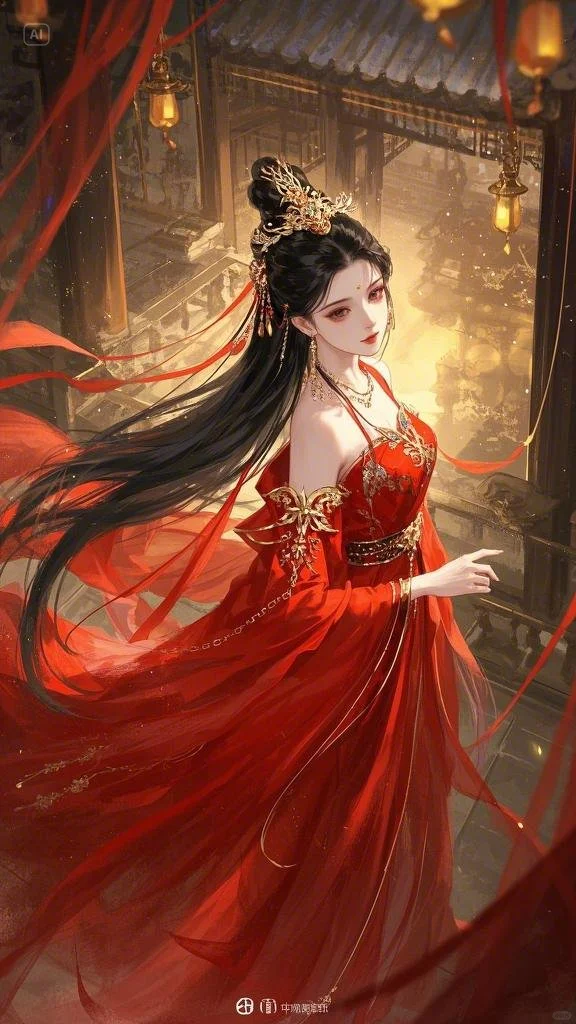 红衣美女，你心动了吗
