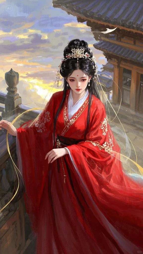 红衣美女，你心动了吗