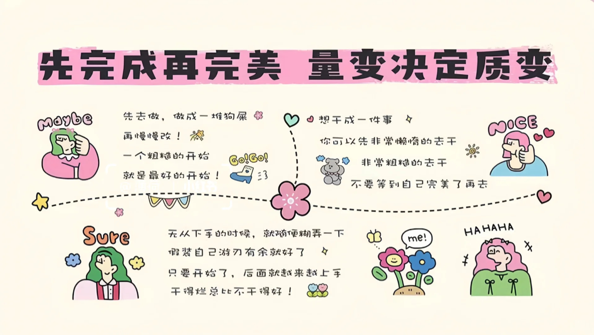 你超棒哒正面电脑分区壁纸‖正念壁纸