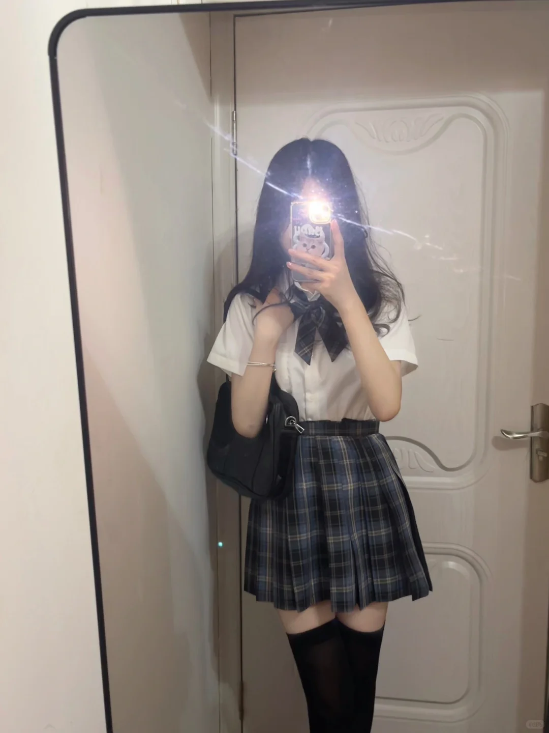黑色过膝袜真的yyds
