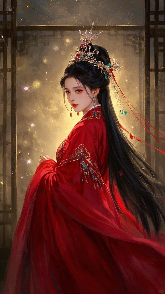 红衣美女，你心动了吗