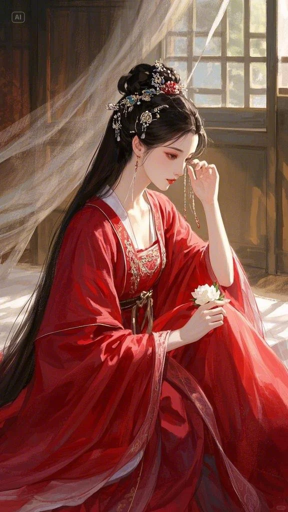 红衣美女，你心动了吗