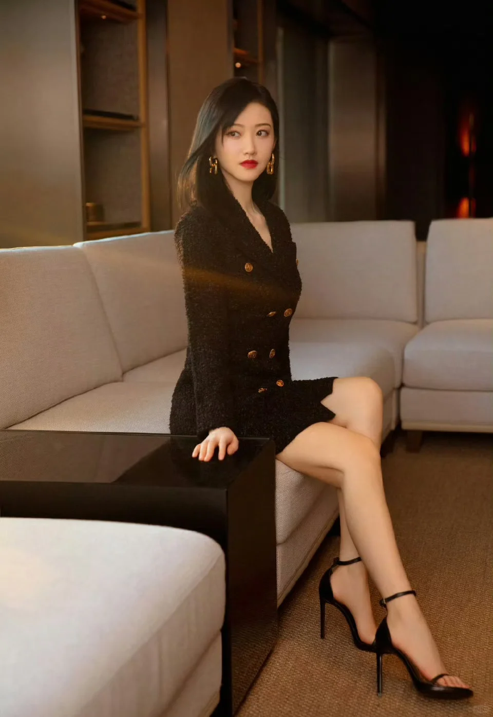 景甜早期，青涩如画，纯真绽放，魅力非凡。