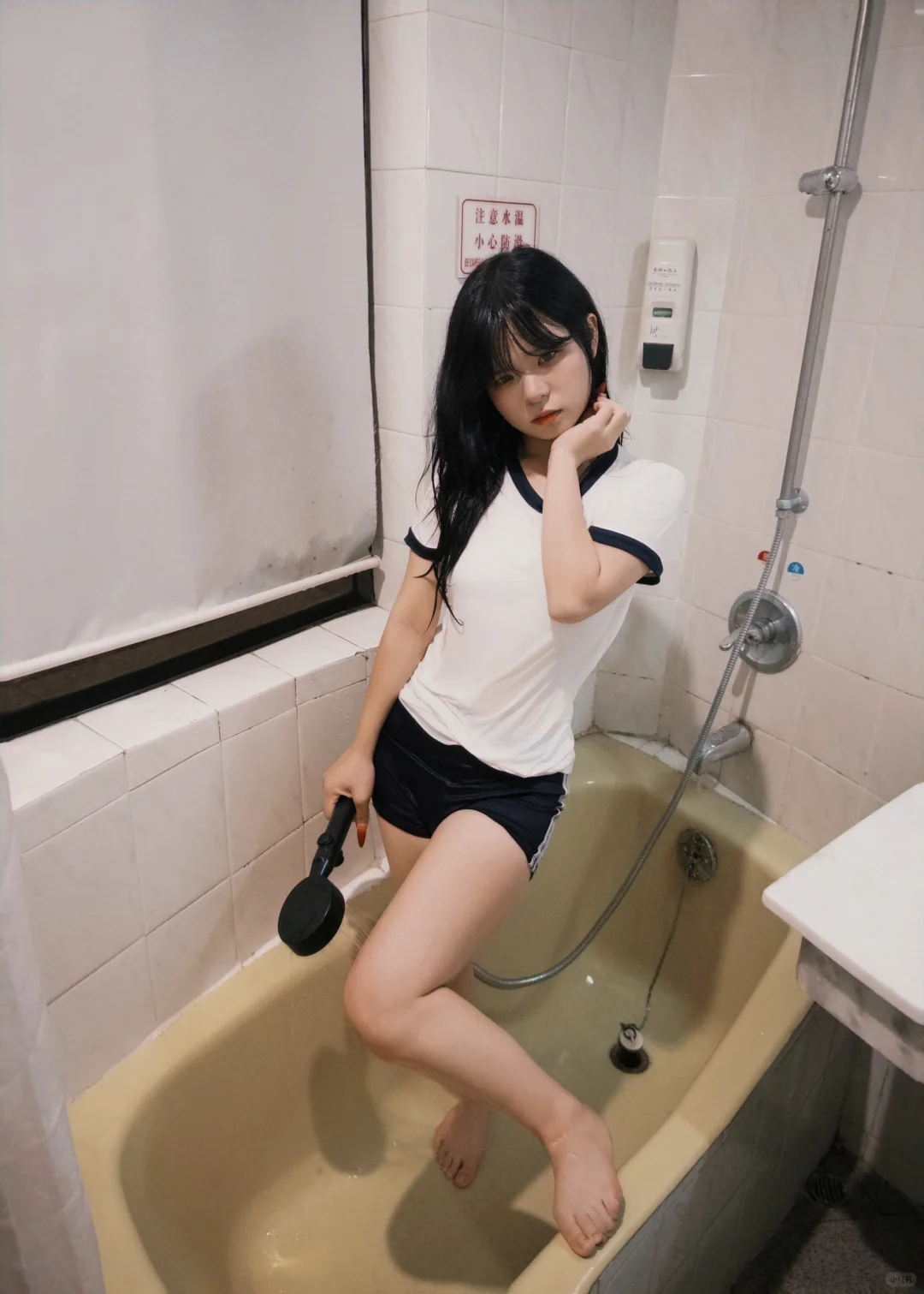 浴缸体操服写真｜让我们回到那个相遇的夏天