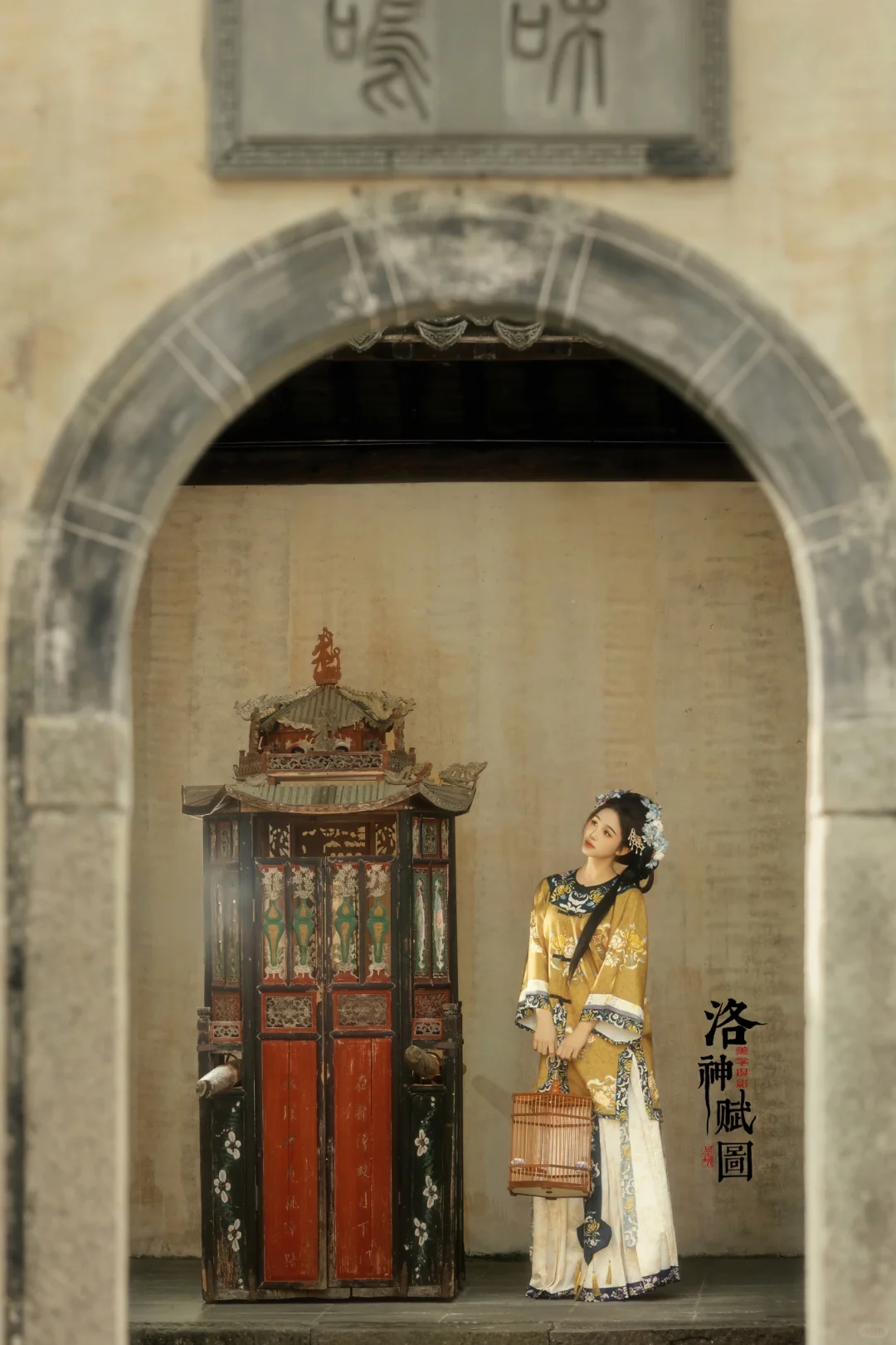 呈坎摄影写真旅拍应该是清汉女的最后归宿