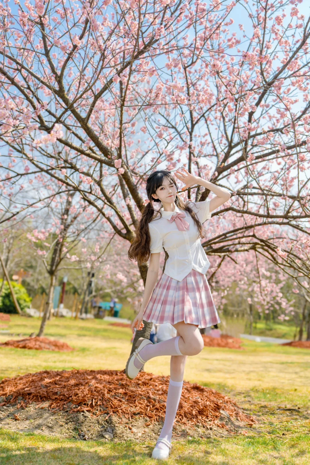 交大大四 | 樱花jk少女感觉比高中时更甜