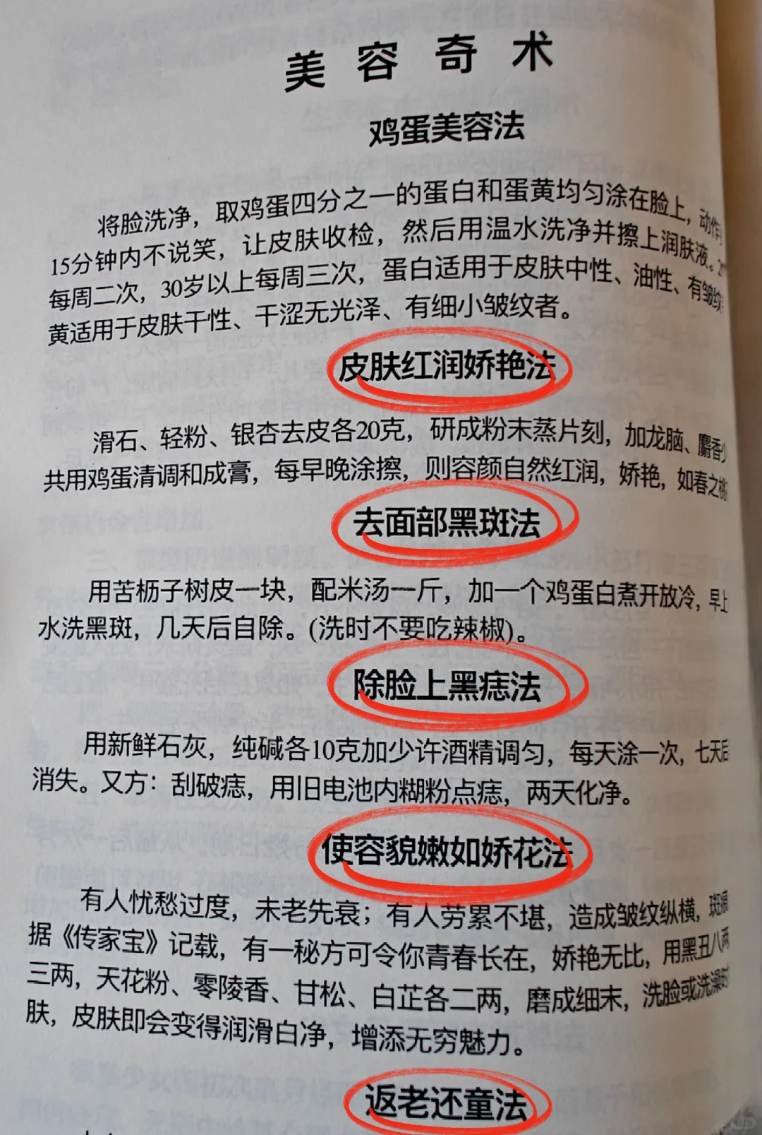 古法美容秘术/男女秘术
