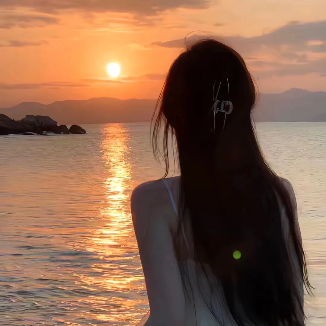 头像|落日感女头