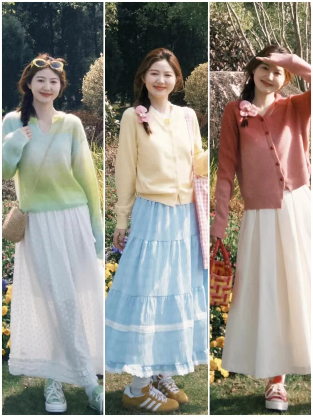 6⃣0⃣套|春季女大学生开学韩系穿搭
