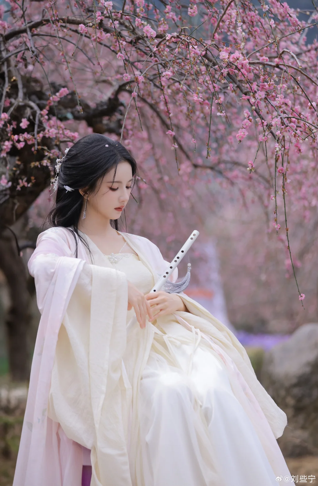 “人面桃花相映红”我看到仙女下凡了！