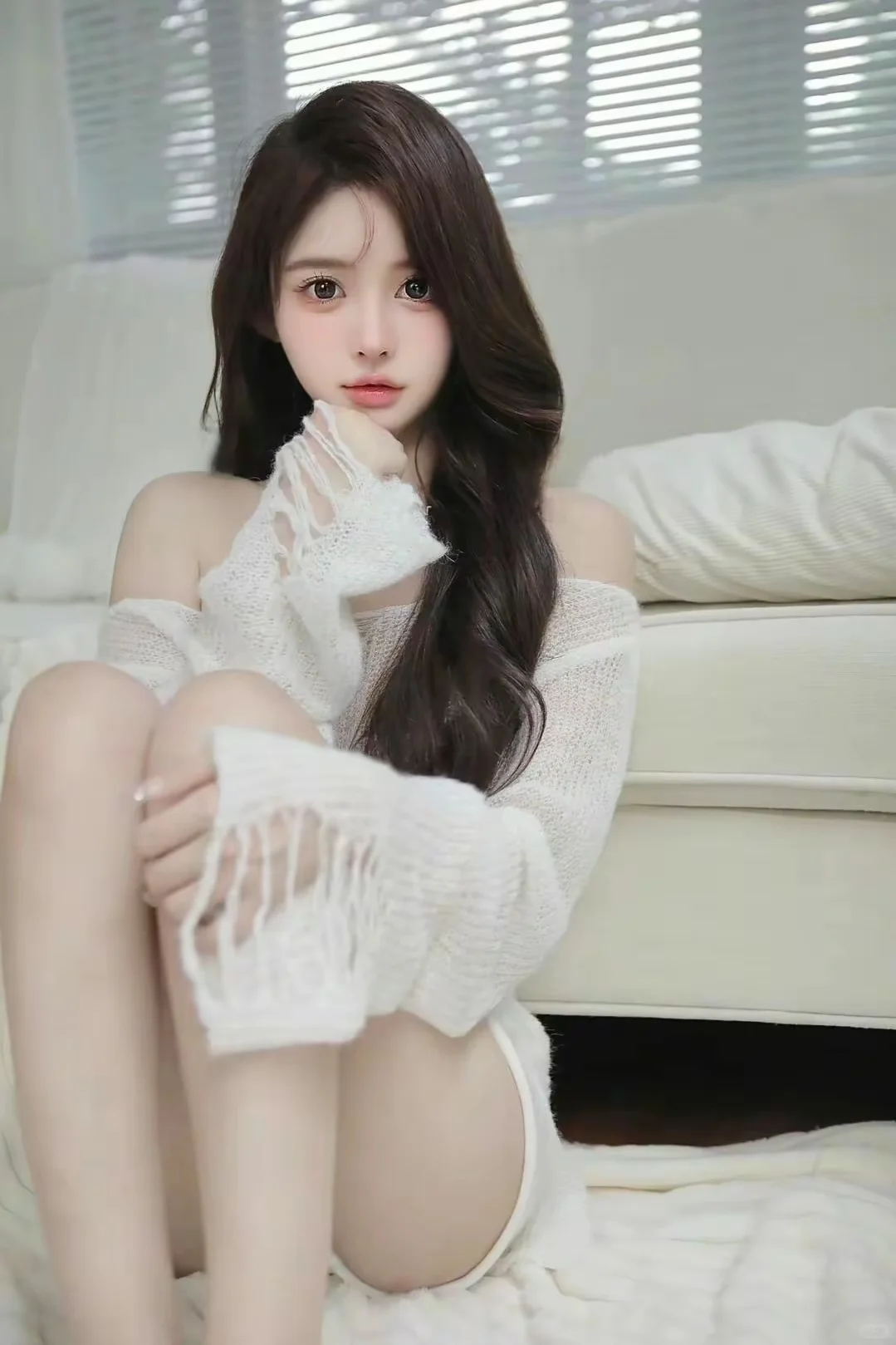 甜美小模特