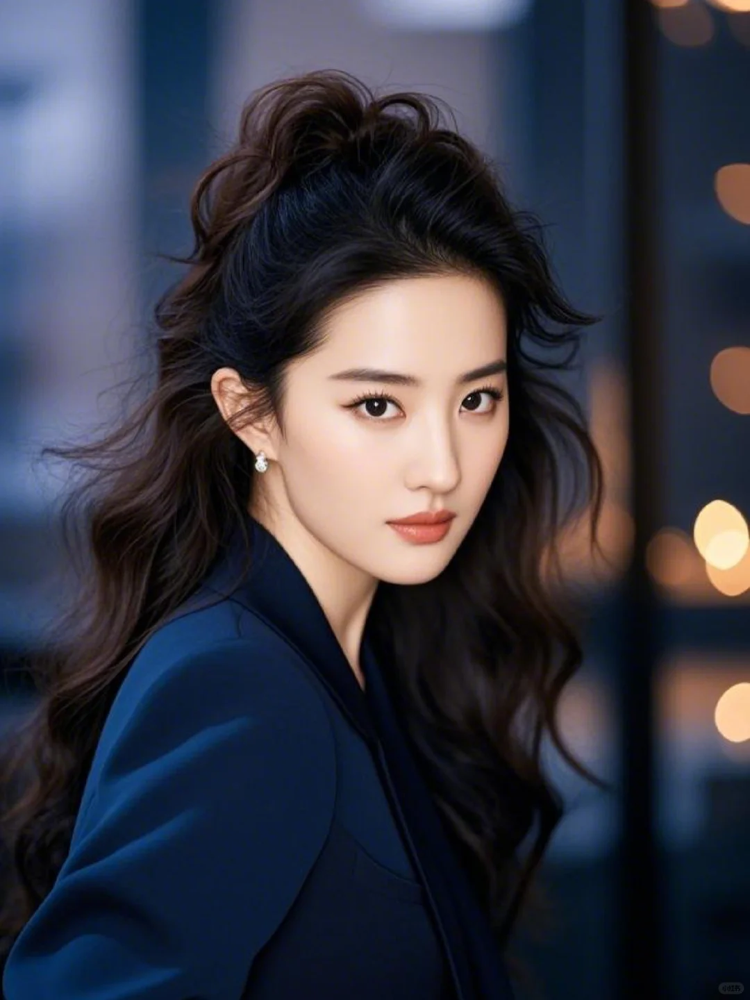 氛围感美女肖像写真职业形象照，AI头像定制