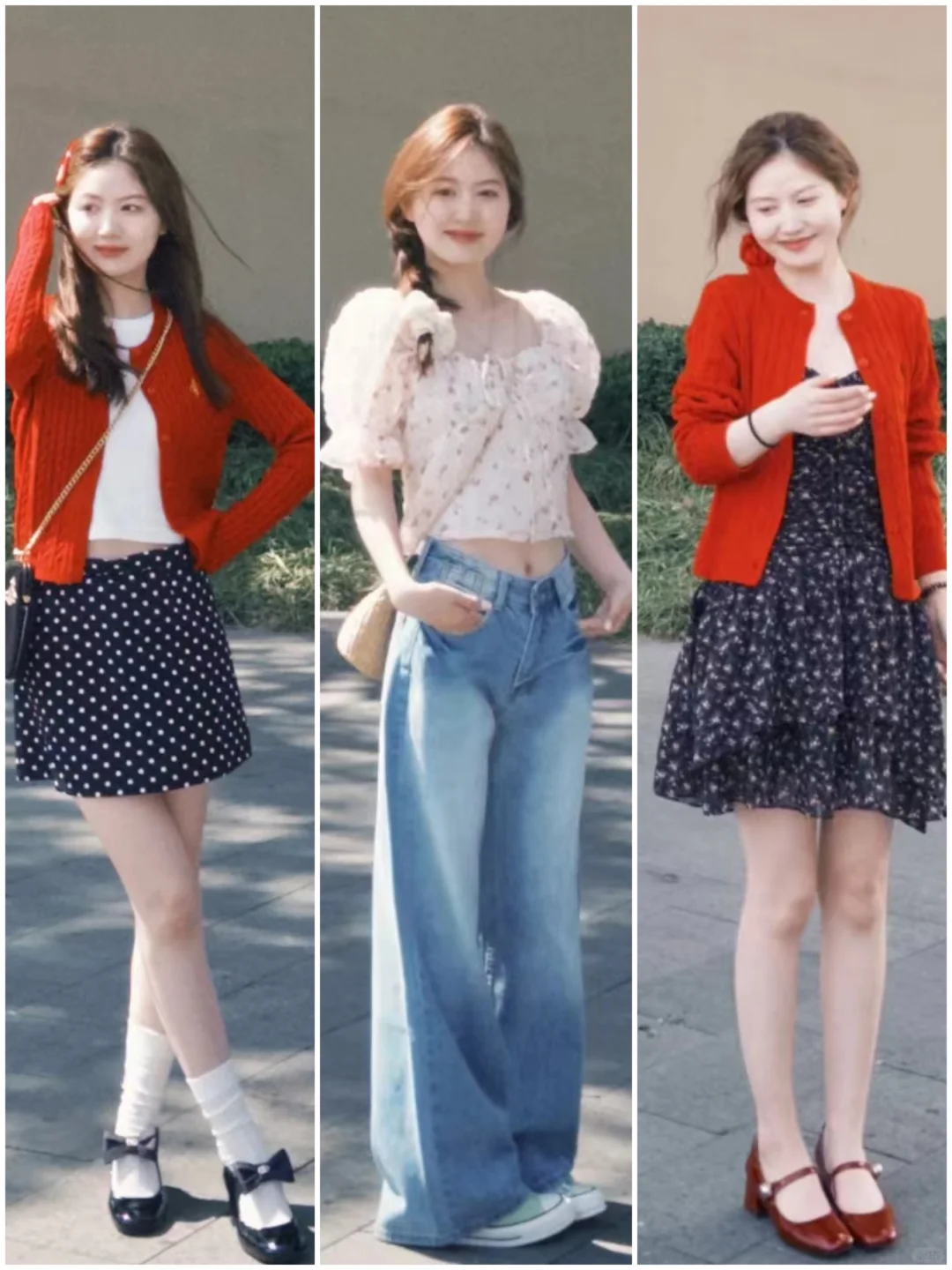 6⃣0⃣套|春季女大学生开学韩系穿搭