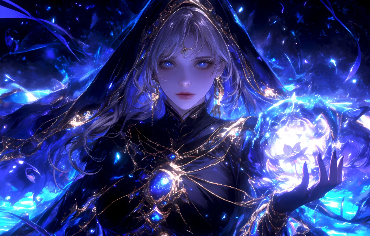 | 紫色 紫裳巫女：斗室魔研