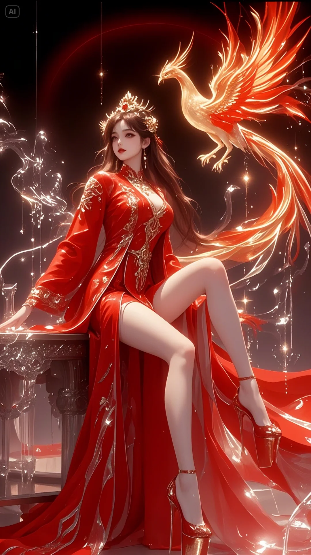 AI设计800篇 第1篇完美世界火灵儿
