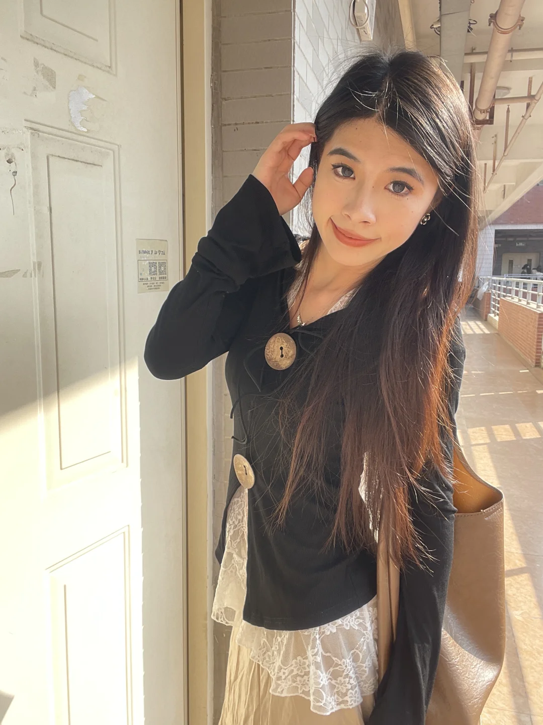 抠搜女大春天超平价美女感穿搭均价40!!