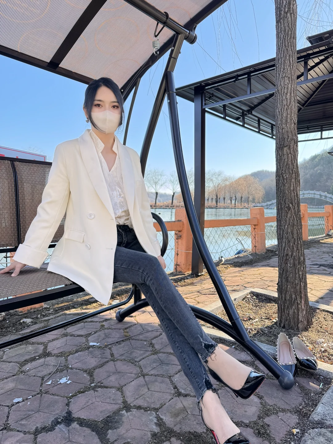 日常美衣美鞋美景生活穿搭分享