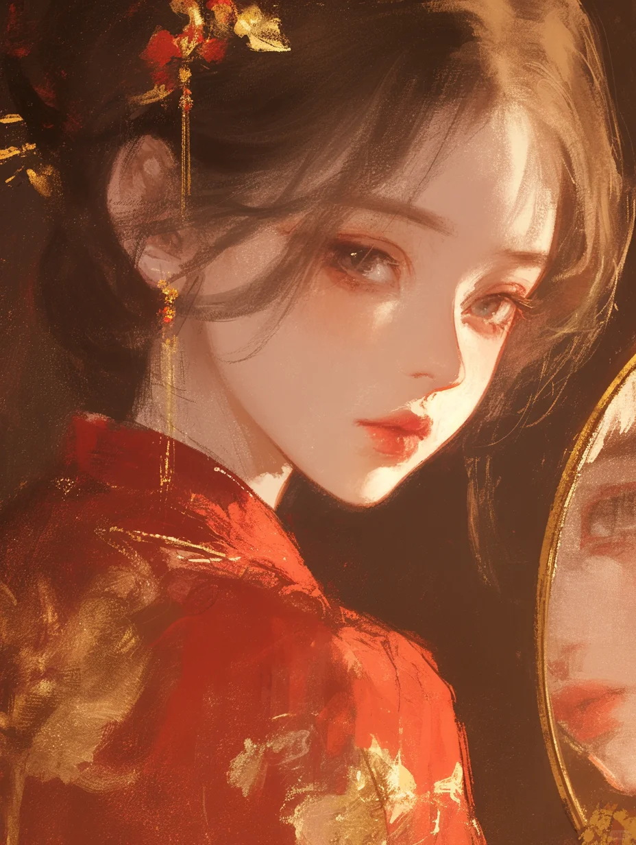御姐头像·一眼万年！国风红妆美人惊艳来袭
