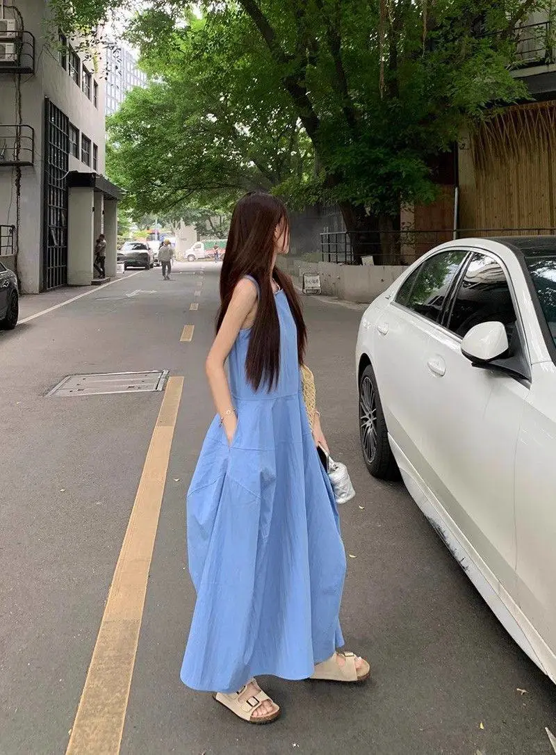 💙夏日必备！性感可爱蓝裙👗