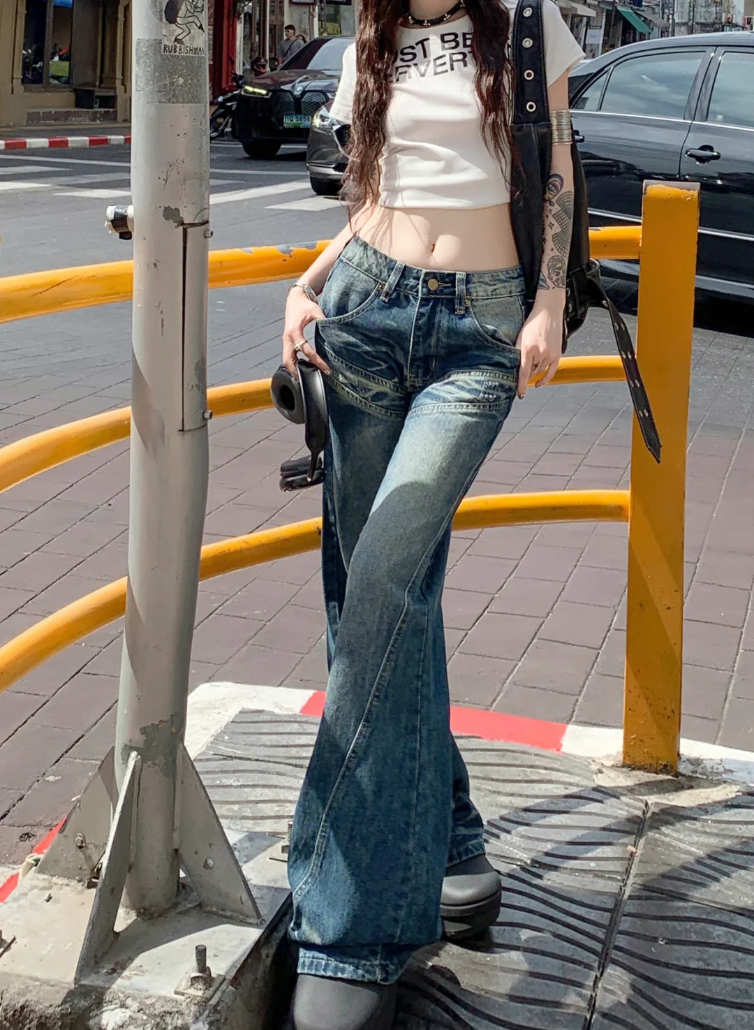 好喜欢这种辣妹感～