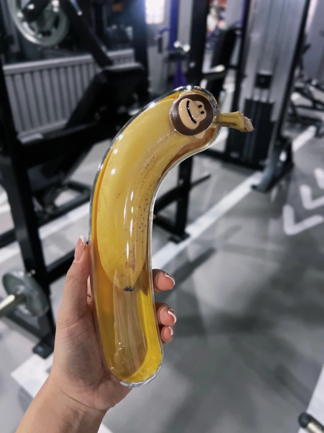 我们健身女爬坡是这样的️
