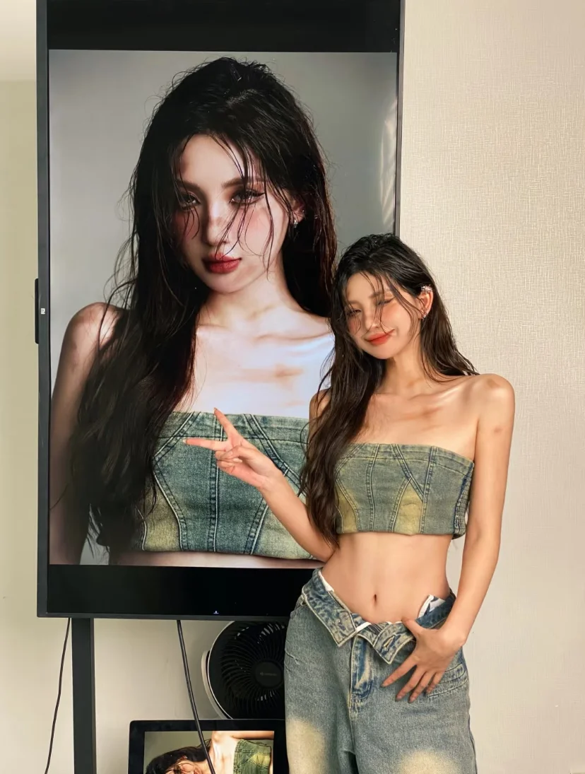 牛仔写真|酷飒辣妹风写真?