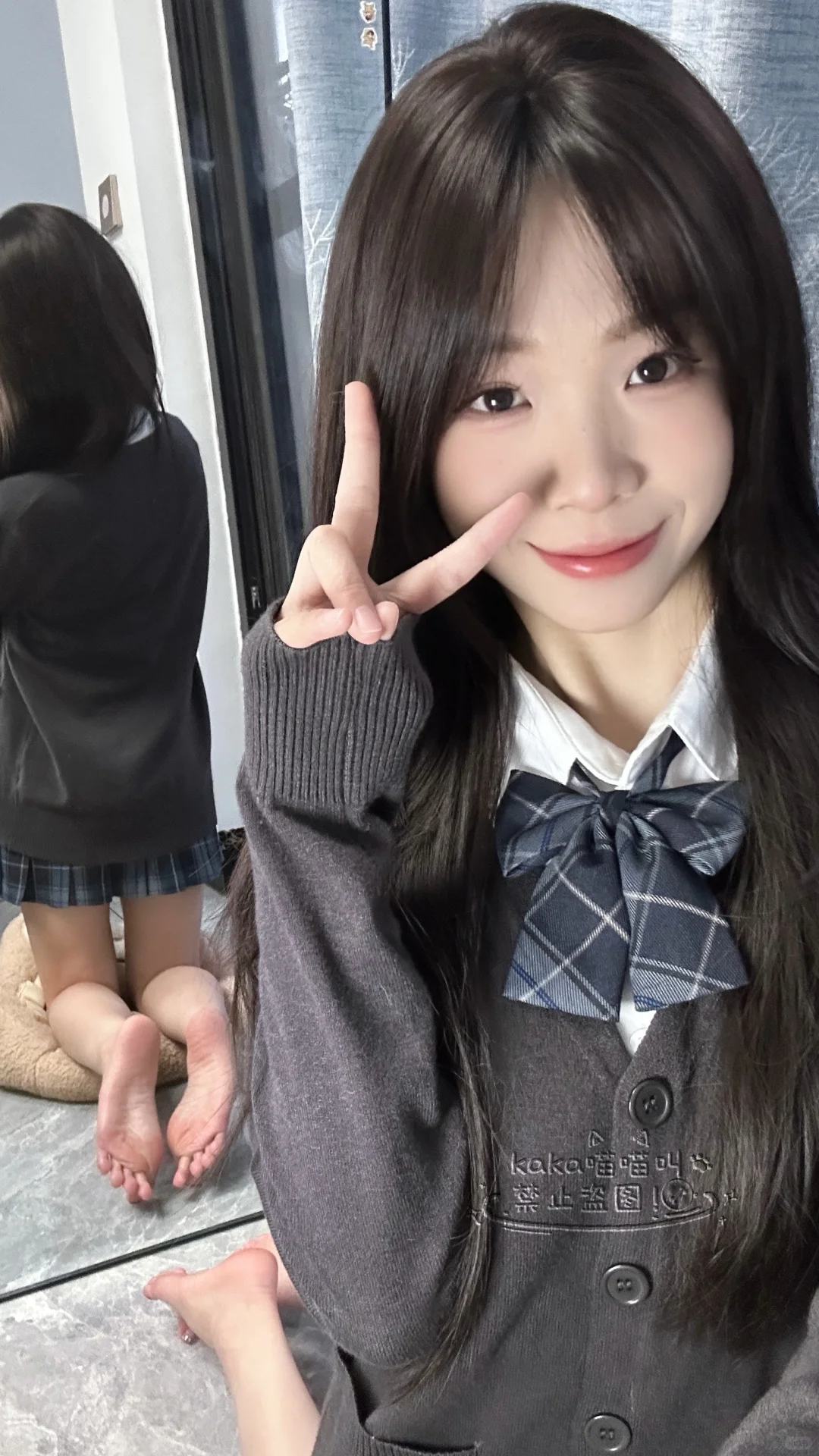 真的好喜欢制服！好乖！