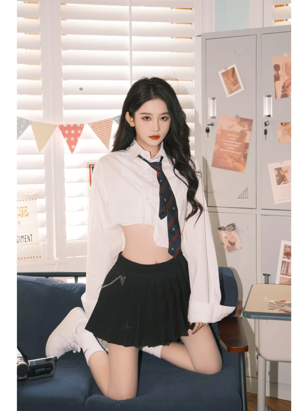 开学日超火美式学院风怎么拍