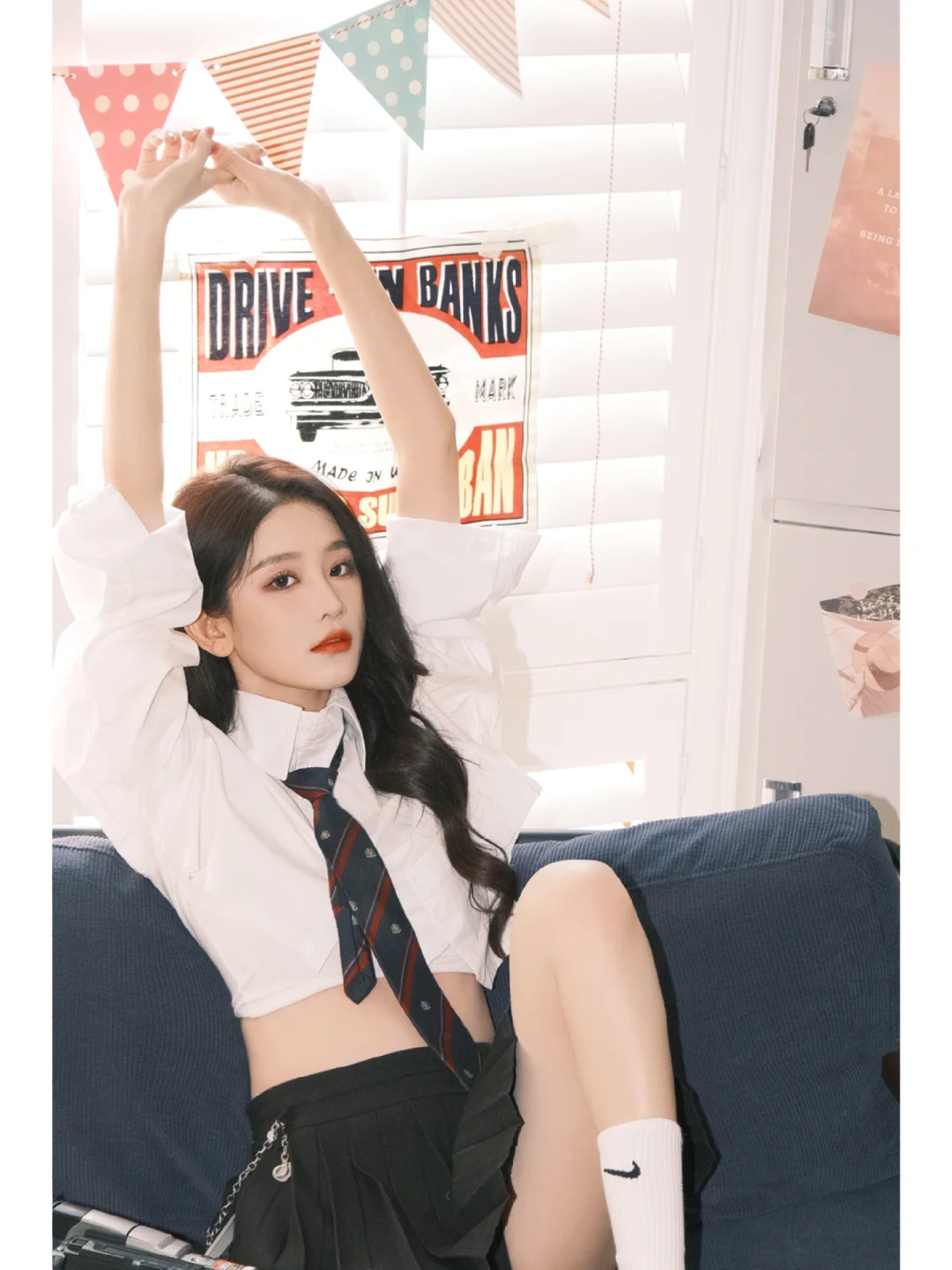 开学日超火美式学院风怎么拍